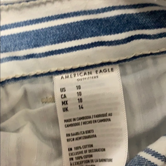 American Eagle Outfitters Shorts || striped shorts - Picture 5 of 5